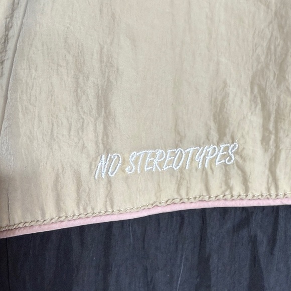 Bershka Zip Up Lined Retro Windbreaker - Picture 7 of 8